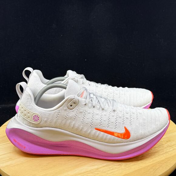 Size 11.5- Nike Reactx Infinity Run 4 'Vast Grey/Violet' Men's Shoes DR2665-011 - Picture 5 of 9